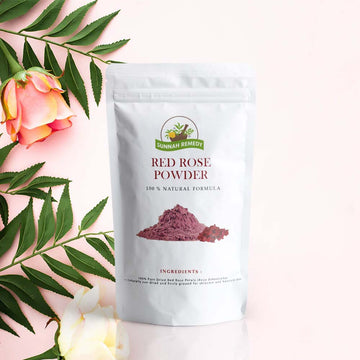 Red Rose Powder – Natural Glow & Soothing Care